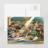 Postkarte für Babyjesus (Vorne/Hinten)