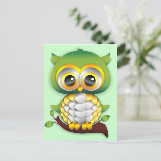 Postkarte für Babyschale (Stehend Vorderseite)