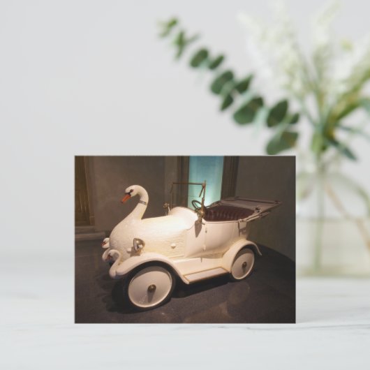 Postkarte für Babyschwan (Stehend Vorderseite)