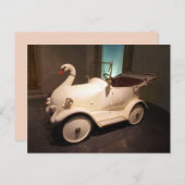 Postkarte für Babyschwan (Vorne/Hinten)