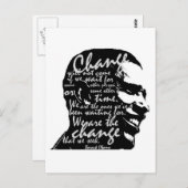 Postkarte für Barackenwechsel (Vorne/Hinten)