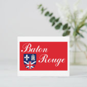 Postkarte für Baton Rouge (Stehend Vorderseite)
