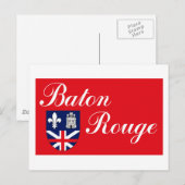 Postkarte für Baton Rouge (Vorne/Hinten)