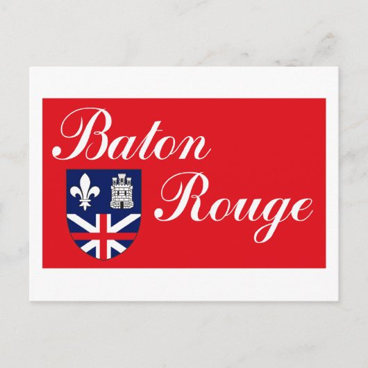 Postkarte für Baton Rouge (Vorderseite)