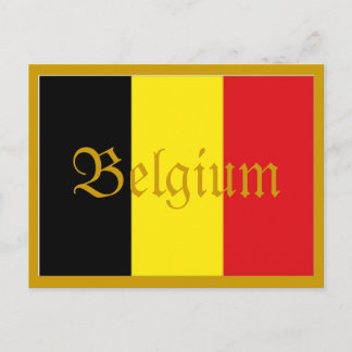 Postkarte für Belgien