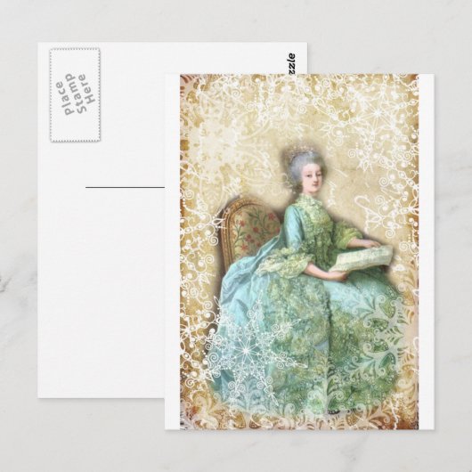 Postkarte für Bell Epoque (Vorne/Hinten)