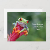 Postkarte für benutzerdefinierten Text (Vorne/Hinten)