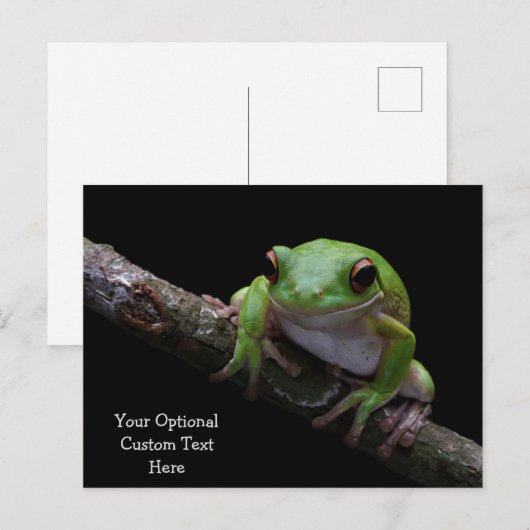 Postkarte für benutzerdefinierten Text (Vorne/Hinten)