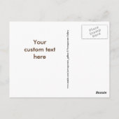 Postkarte für bestrafte Kräuter anpassen (Rückseite)