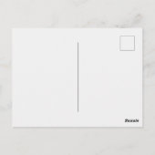 Postkarte für Black Coder - Anpassbar (Rückseite)