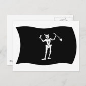 Postkarte für Blackbeard (Vorne/Hinten)