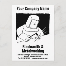 Postkarte für Blacksmith & Metalworking