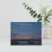 Postkarte für Block-Insel (Stehend Vorderseite)