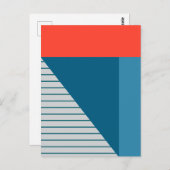 Postkarte für Blöcke und Streifen (Vorne/Hinten)