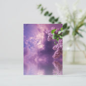 Postkarte für Blüten (Stehend Vorderseite)