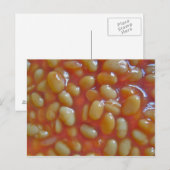 Postkarte für Bohnen (Vorne/Hinten)