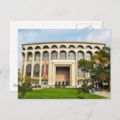 Postkarte für Bukarest-Gebäude (Vorne/Hinten)