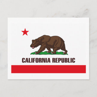 Postkarte für California