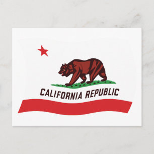 Postkarte für California
