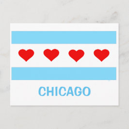 Postkarte für Chicago Heart