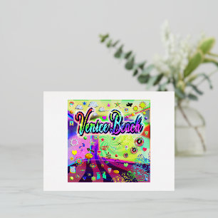 Postkarte für Coole Energie von Venice Beach