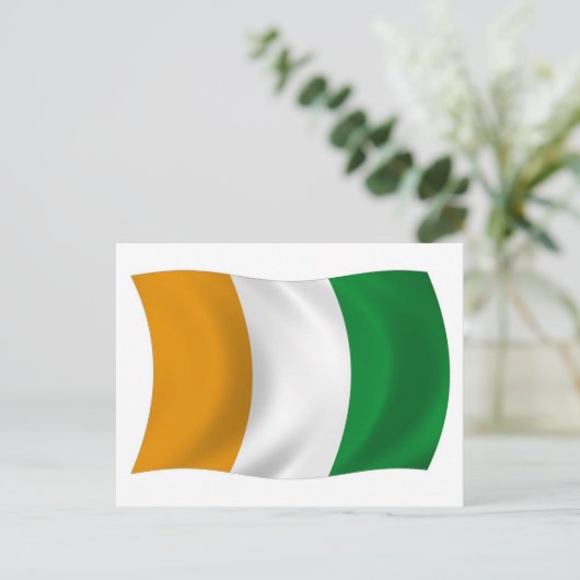 Postkarte für Côte d'Ivoire (Côte d'Ivoire) (Stehend Vorderseite)