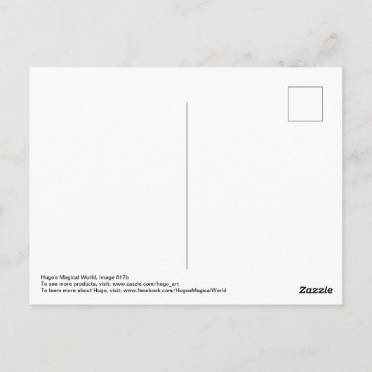 Postkarte für Crazy Cate (Rückseite)