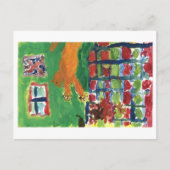 Postkarte für Crazy Cate (Vorderseite)