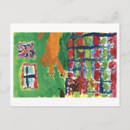 Postkarte für Crazy Cate