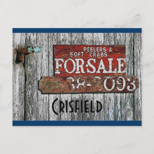 Postkarte für Crisfield Peelers - Maßgeschneidert
