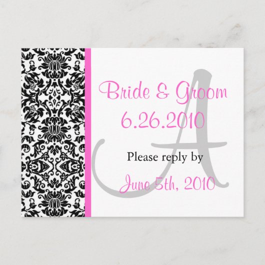 Postkarte für Damaskasreaktion (Vorderseite)