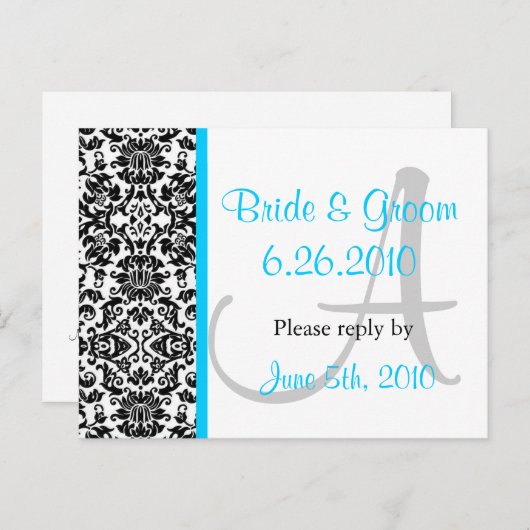 Postkarte für Damaskasreaktion (Vorne/Hinten)