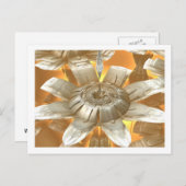 Postkarte für das 3D-Fraktal (Vorne/Hinten)