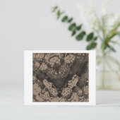 Postkarte für das 3D-Fraktal (Stehend Vorderseite)