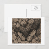 Postkarte für das 3D-Fraktal (Vorne/Hinten)