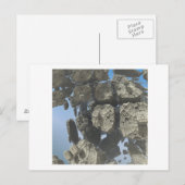 Postkarte für das 3D-Fraktal (Vorne/Hinten)