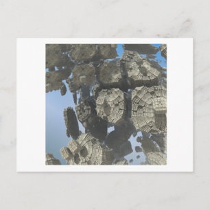 Postkarte für das 3D-Fraktal