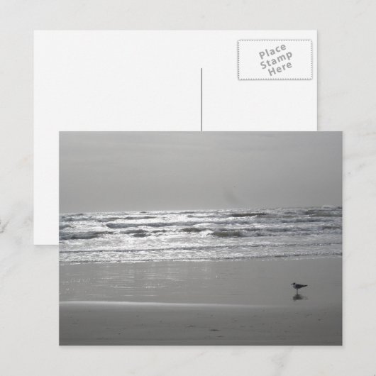 Postkarte für das Abhören (Vorne/Hinten)