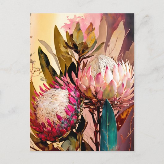 Postkarte für das atemberaubende Floßdesign (Vorderseite)