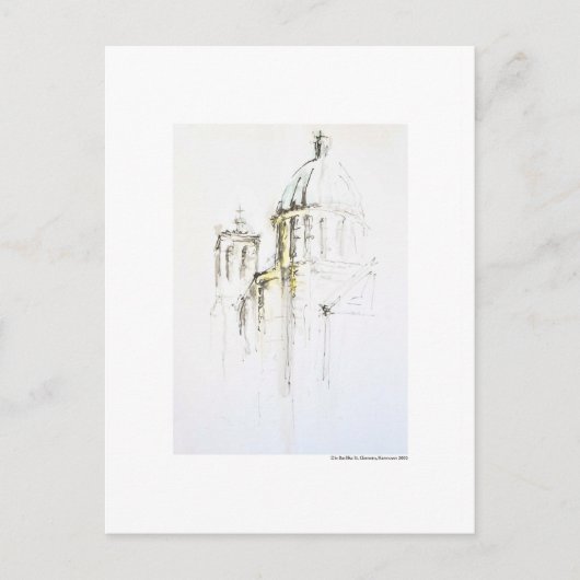 Postkarte für das Bleistift Hannover Landschaft (Vorderseite)