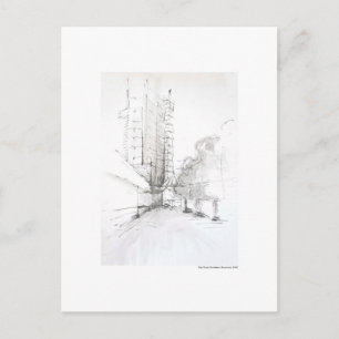 Postkarte für das Bleistift Hannover Landschaft