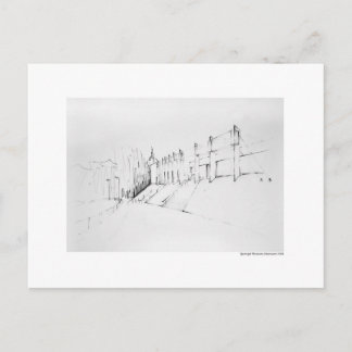 Postkarte für das Bleistift Hannover Landschaft