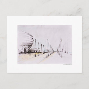 Postkarte für das Bleistift Hannover Landschaft