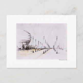 Postkarte für das Bleistift Hannover Landschaft