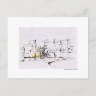 Postkarte für das Bleistift Hannover Landschaft