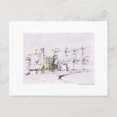 Postkarte für das Bleistift Hannover Landschaft (Vorderseite)