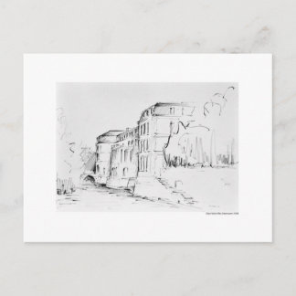 Postkarte für das Bleistift Hannover Landschaft