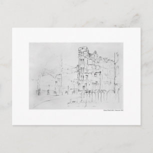 Postkarte für das Bleistift Hannover Landschaft