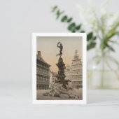Postkarte für das Brabo-Denkmal (Stehend Vorderseite)