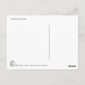 Postkarte für das Cantering Fohlen (Rückseite)